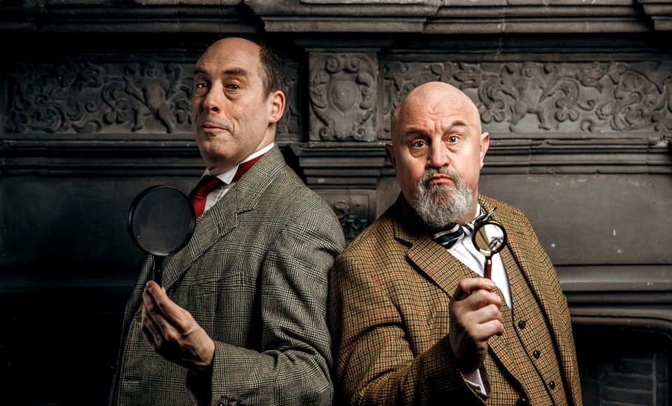 Holmes and Watson and The Curious Case of the Masked Magician