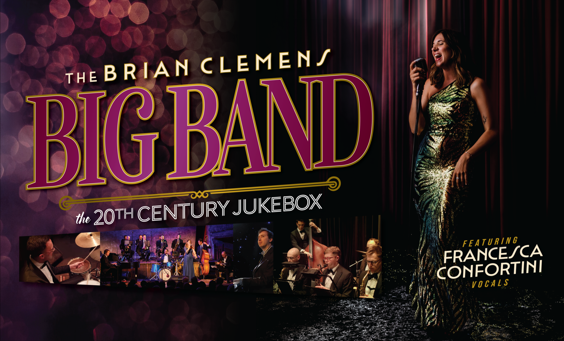 Brian Clemens Jazz Orchestra ft Francesca Confortini – The 20th Century Jukebox